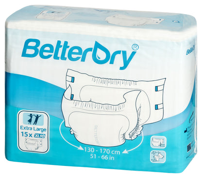 BetterDry 10 / Adult Diapers - Crinklz - 10700P