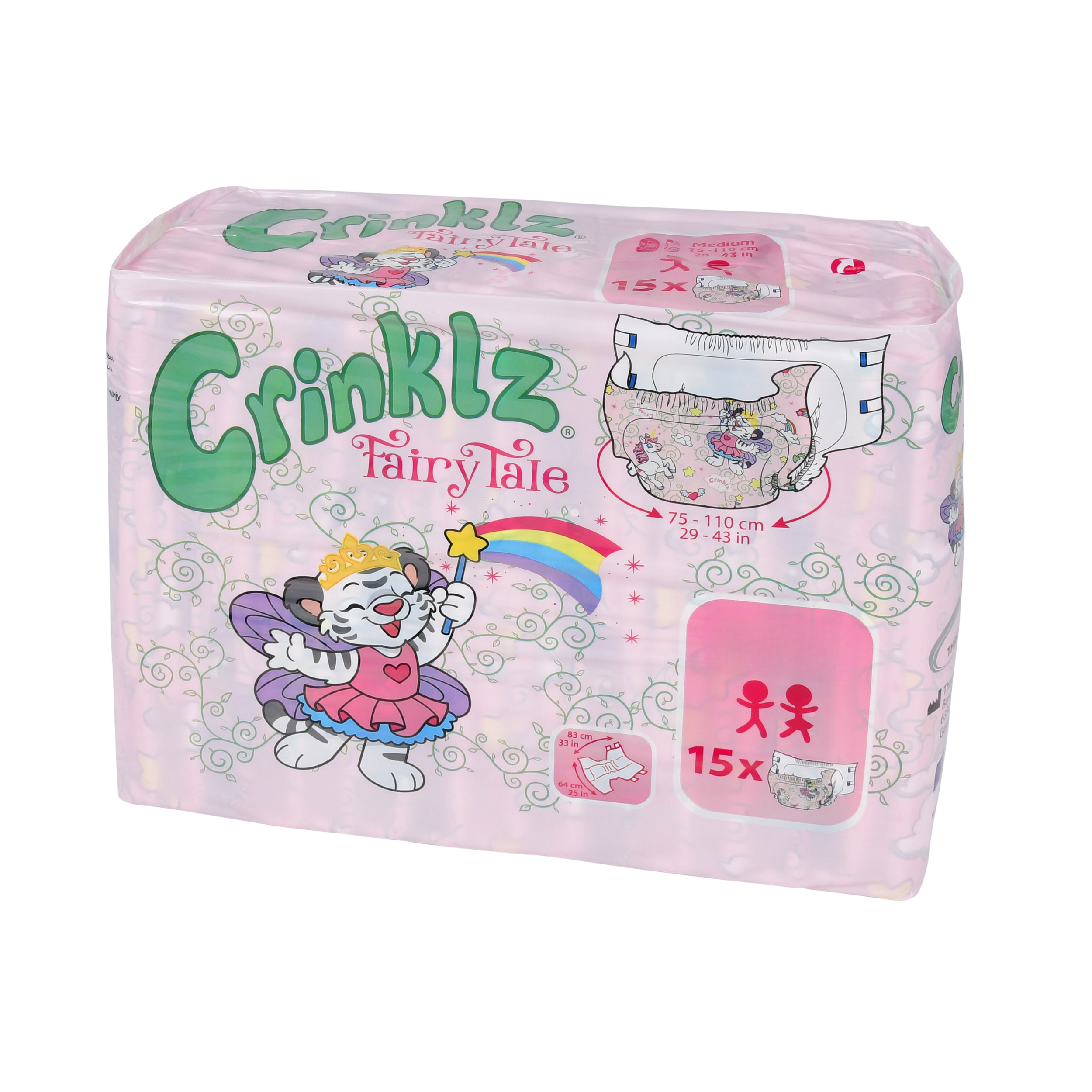 Crinklz Fairy Tale print polybag.